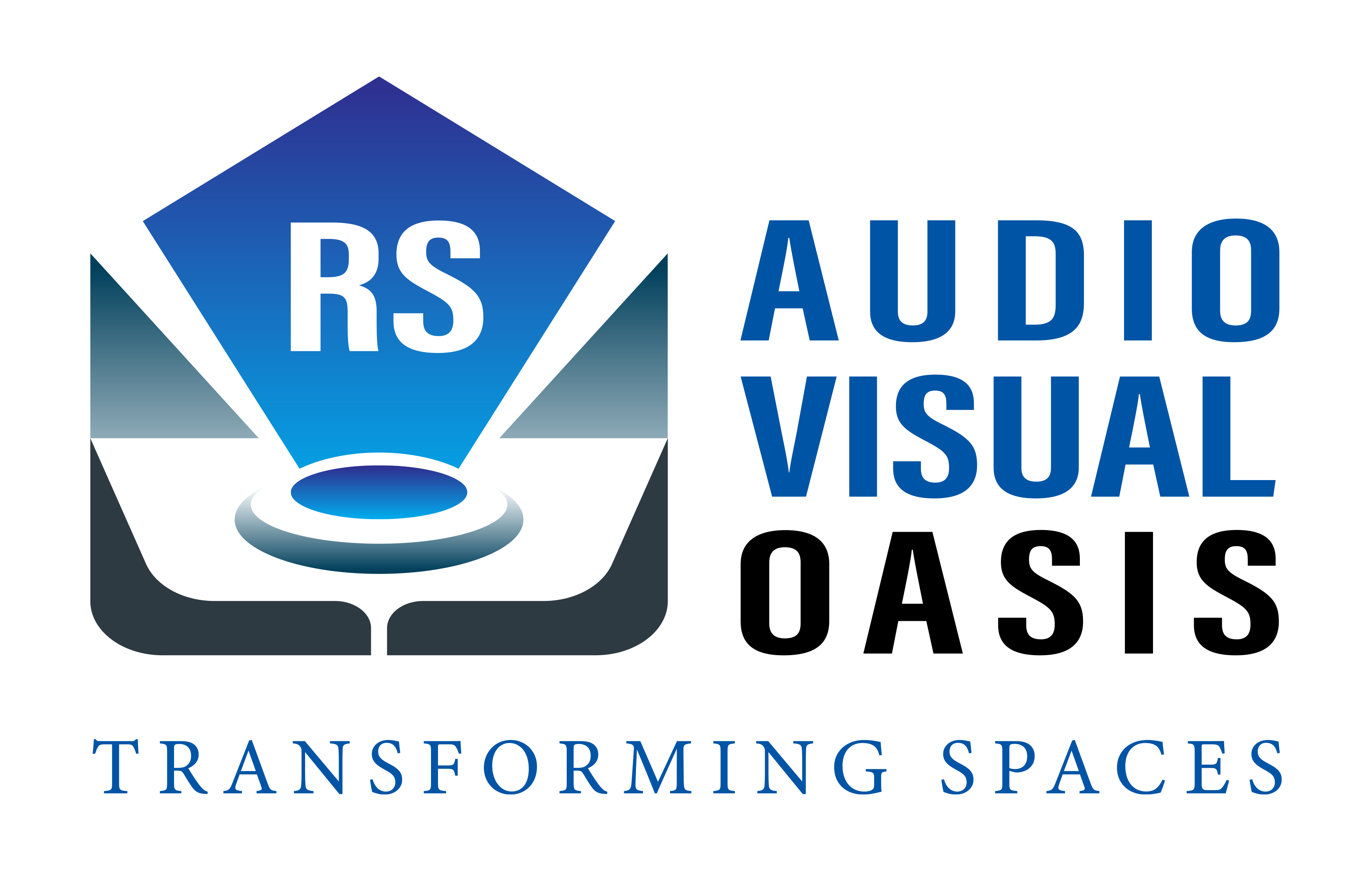  rs audio visual oasis logo